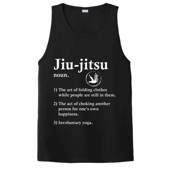 Jiu Jitsu Definition Funny Bjj Performance Tank