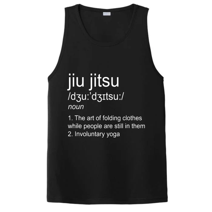 Jiu Jitsu Definition Martial Arts Performance Tank