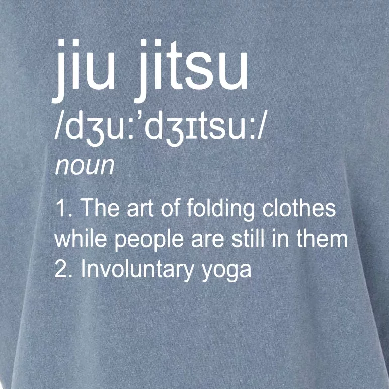 Jiu Jitsu Definition Martial Arts Garment-Dyed Women's Muscle Tee