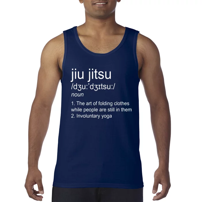 Jiu Jitsu Definition Martial Arts Tank Top