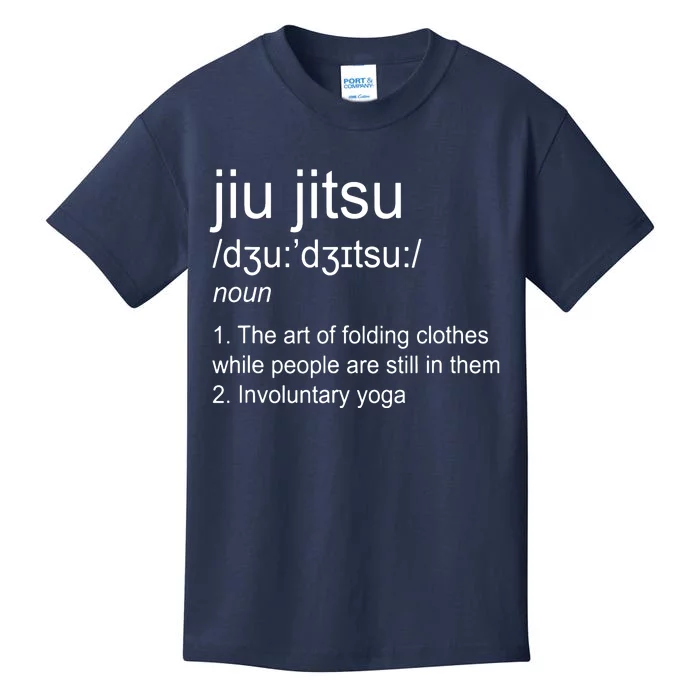 Jiu Jitsu Definition Martial Arts Kids T-Shirt