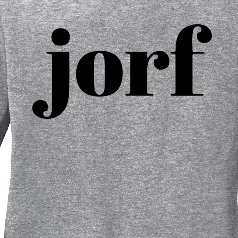 Jorf Jury Duty Ladies Long Sleeve Shirt