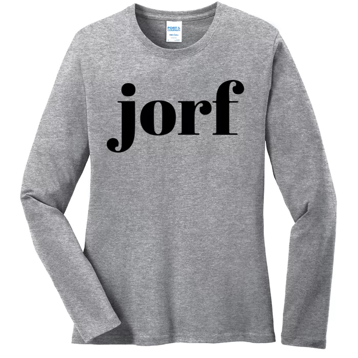 Jorf Jury Duty Ladies Long Sleeve Shirt