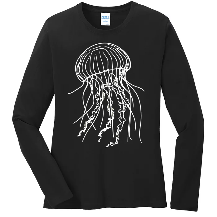 Jellyfish Ladies Long Sleeve Shirt