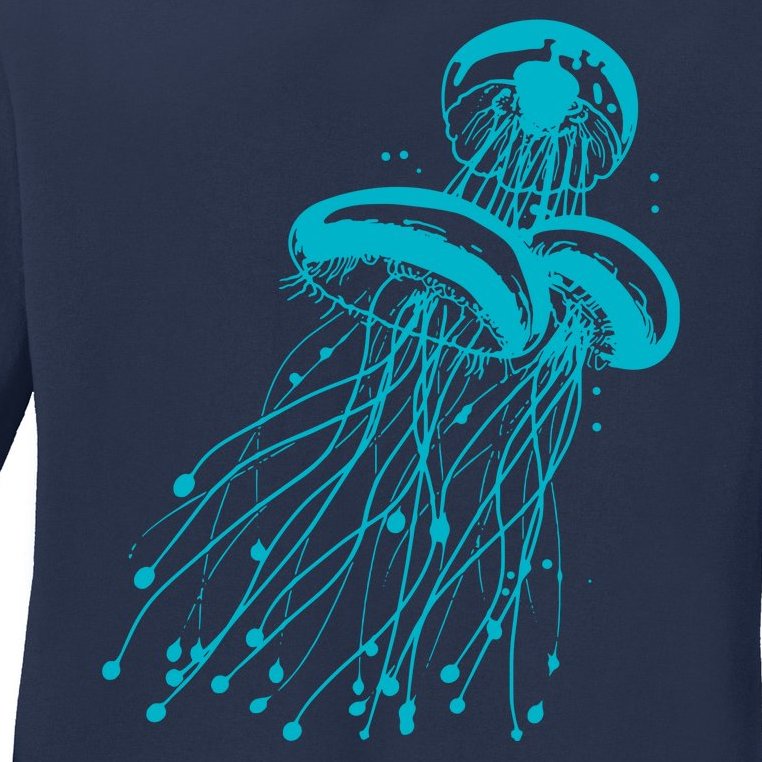 Jellyfish Ladies Missy Fit Long Sleeve Shirt