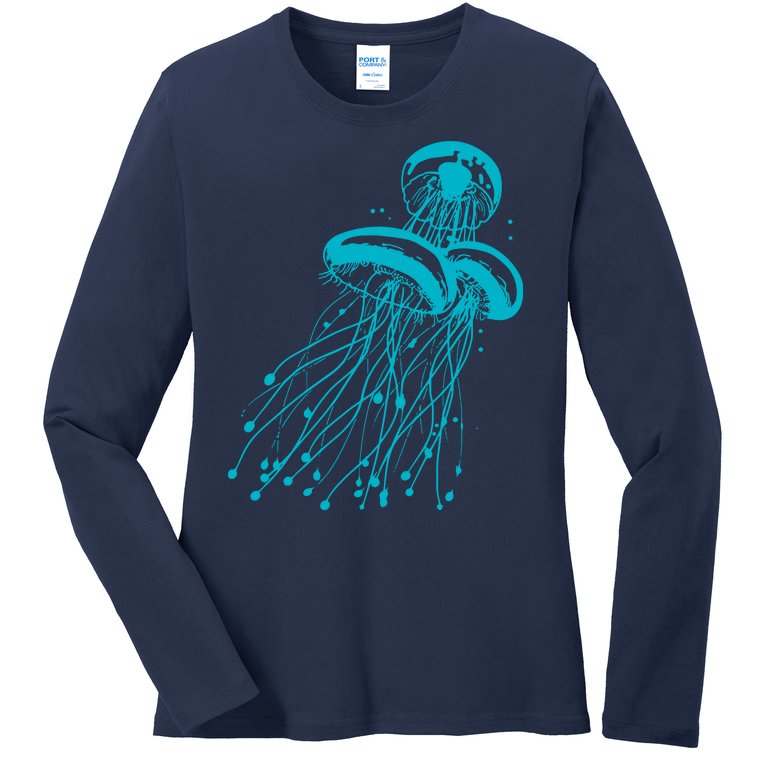 Jellyfish Ladies Missy Fit Long Sleeve Shirt