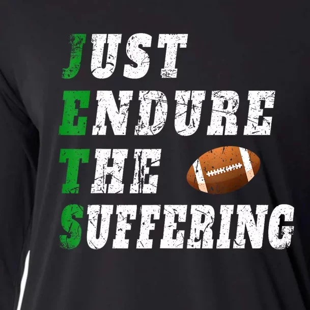 Jets Just Endure The Suffering Cooling Performance Long Sleeve Crew