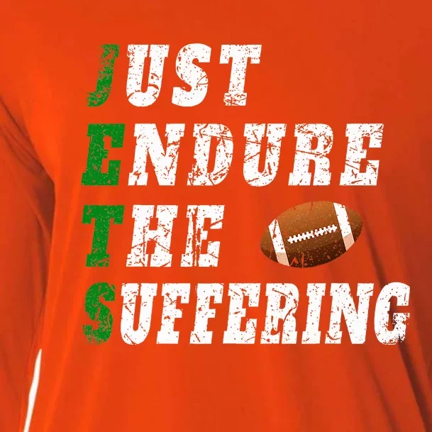 Jets Just Endure The Suffering Cooling Performance Long Sleeve Crew