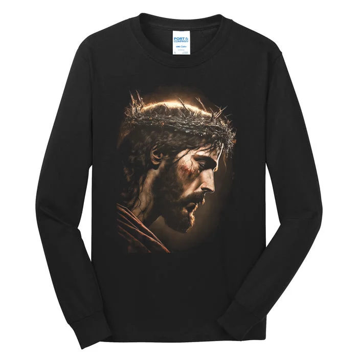 Jesus Tall Long Sleeve T-Shirt