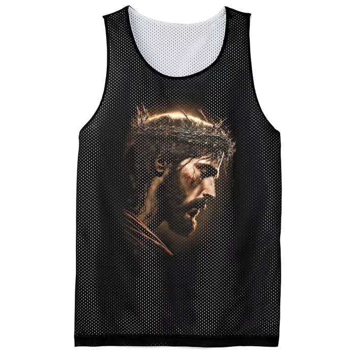 Jesus Mesh Reversible Basketball Jersey Tank