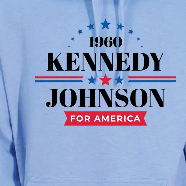 Jfk John F Kennedy Johnson Campaign Funny Gift Unisex Surf Hoodie