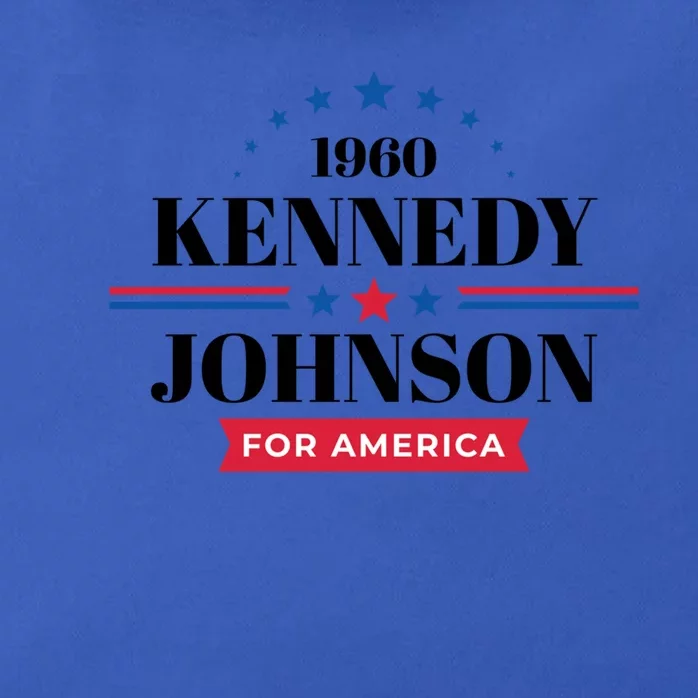 Jfk John F Kennedy Johnson Campaign Funny Gift Zip Tote Bag