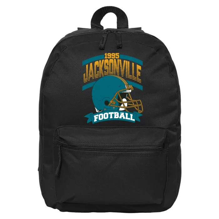 Jacksonville Jaguar Football Team Supporter 16 in Basic Backpack