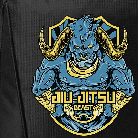 Jiu jitsu Funny definition BJJ or MMA grappler City Backpack