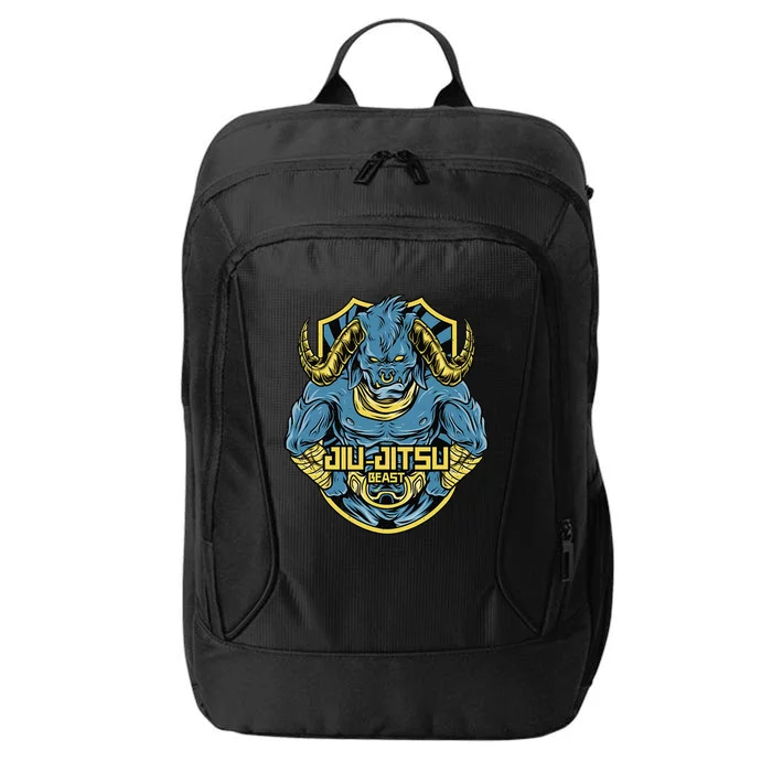 Jiu jitsu Funny definition BJJ or MMA grappler City Backpack