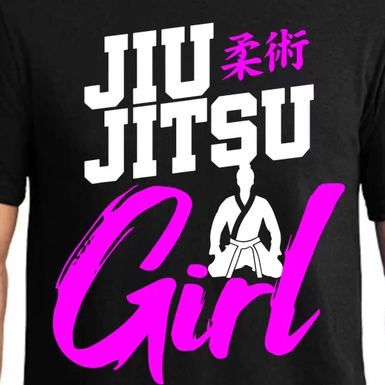 Jiu Jitsu Girl Brazilian Martial Arts Women Gift Pajama Set