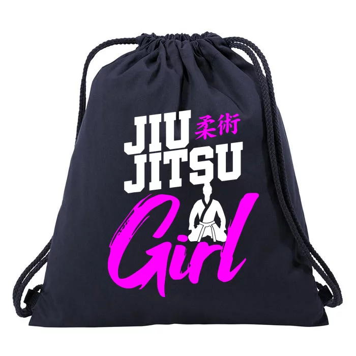 Jiu Jitsu Girl Brazilian Martial Arts Women Gift Drawstring Bag