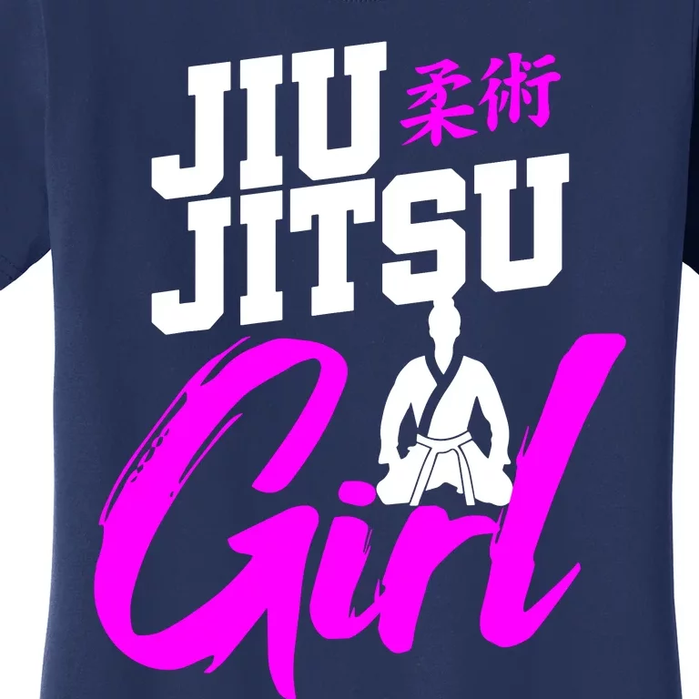 Jiu Jitsu Girl Brazilian Martial Arts Women Gift Women's T-Shirt