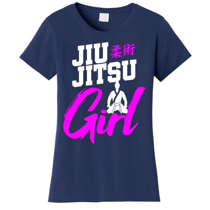 Jiu Jitsu Girl Brazilian Martial Arts Women Gift Women's T-Shirt