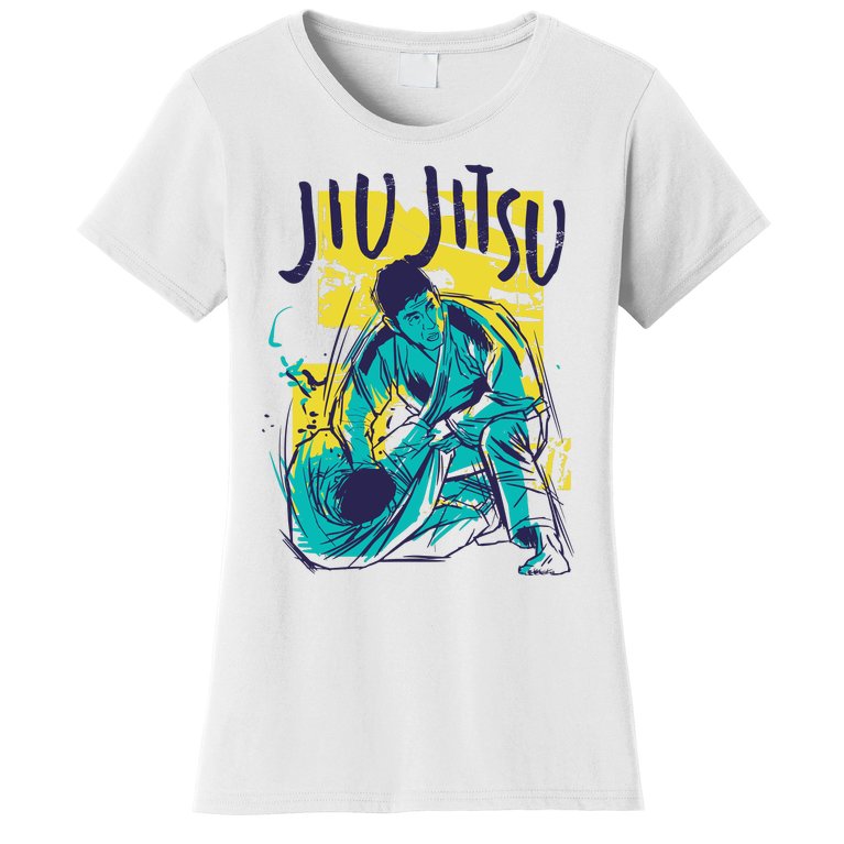 Jiu Jitsu Grunge Women's T-Shirt