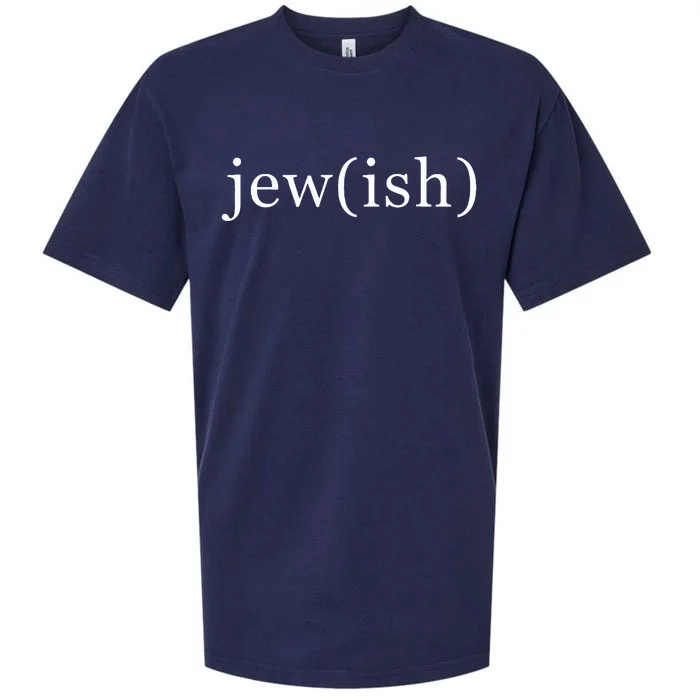 jew(ish) jewish jewish Funny Jewish Sueded Cloud Jersey T-Shirt