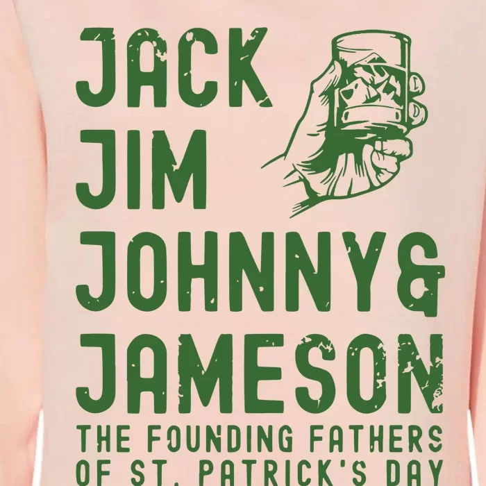 Jack Jim Johnny & Jameson St. PatrickS Day Womens California Wash Sweatshirt