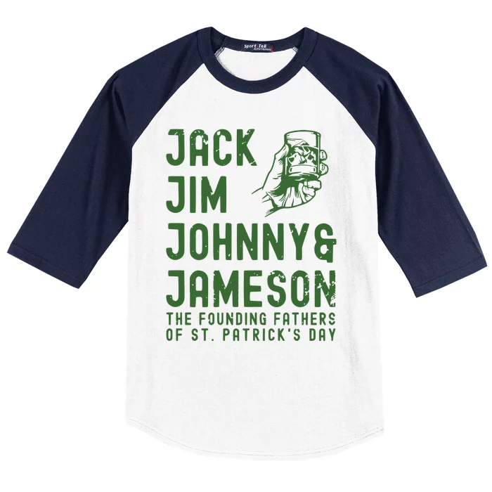 Jack Jim Johnny & Jameson St. PatrickS Day Baseball Sleeve Shirt