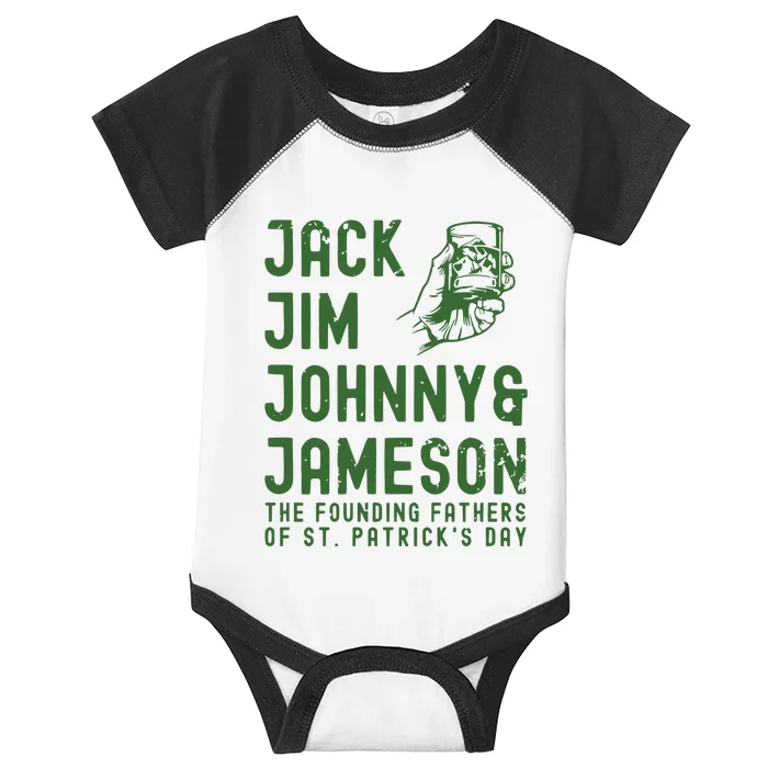 Jack Jim Johnny & Jameson St. PatrickS Day Infant Baby Jersey Bodysuit