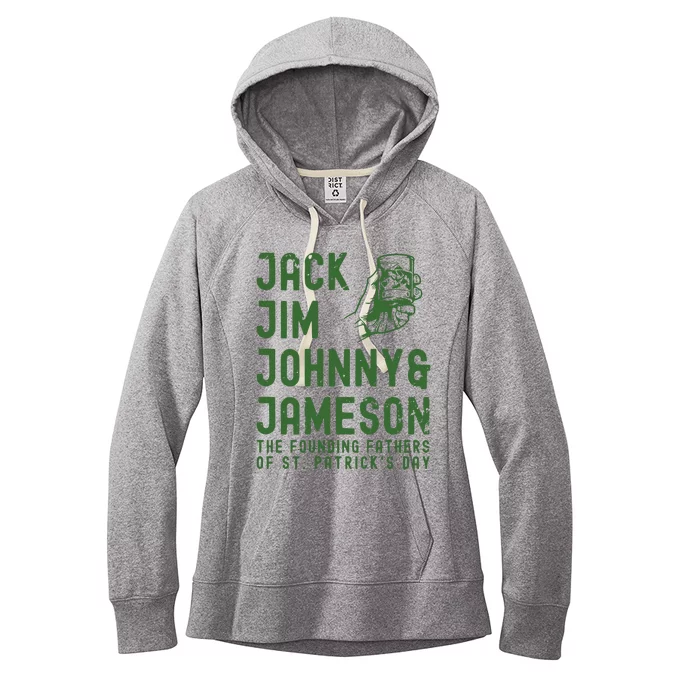 Jack Jim Johnny & Jameson St. PatrickS Day Women's Fleece Hoodie