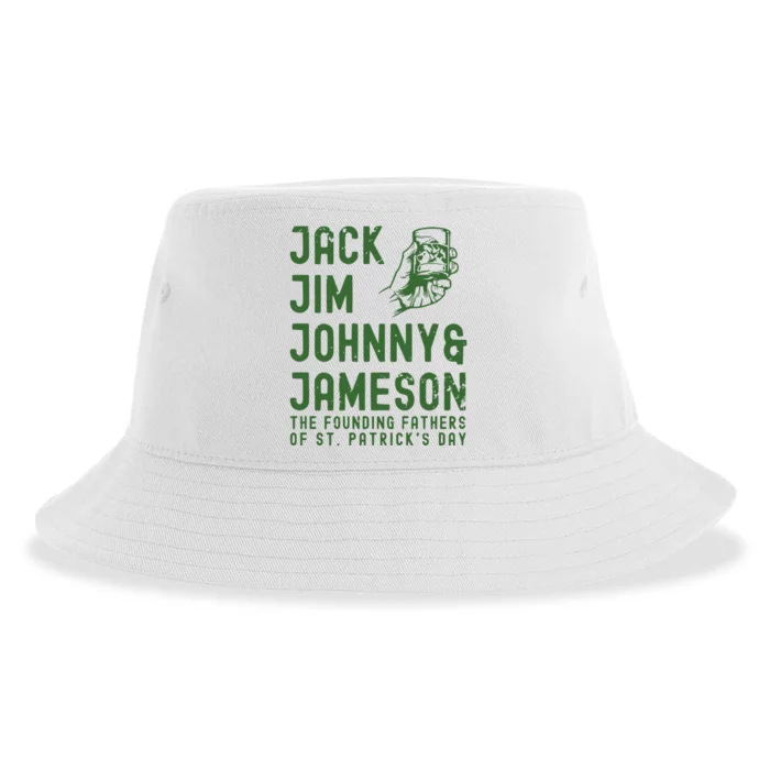 Jack Jim Johnny & Jameson St. PatrickS Day Sustainable Bucket Hat