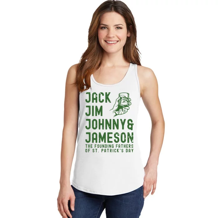 Jack Jim Johnny & Jameson St. PatrickS Day Ladies Essential Tank