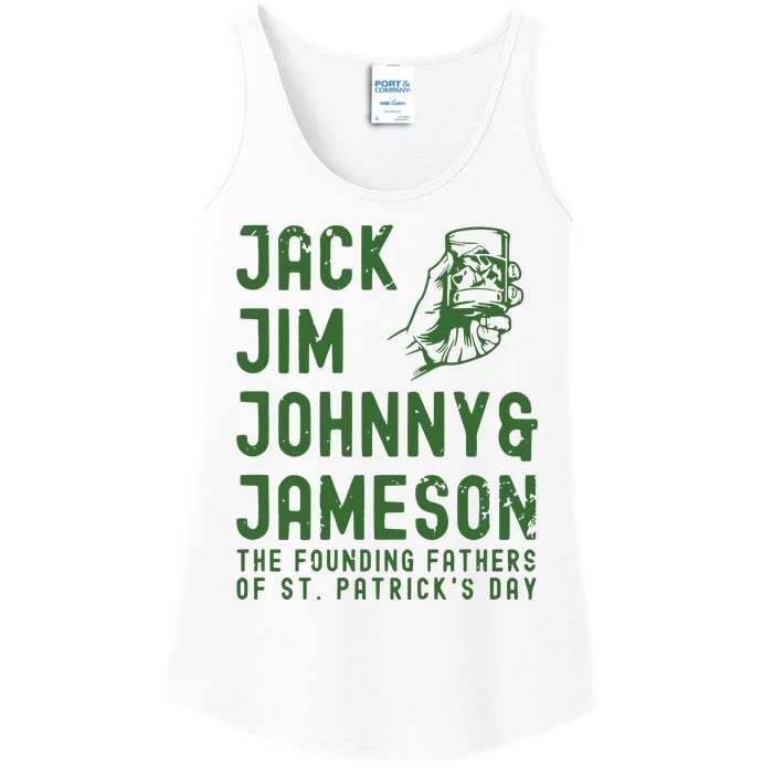 Jack Jim Johnny & Jameson St. PatrickS Day Ladies Essential Tank