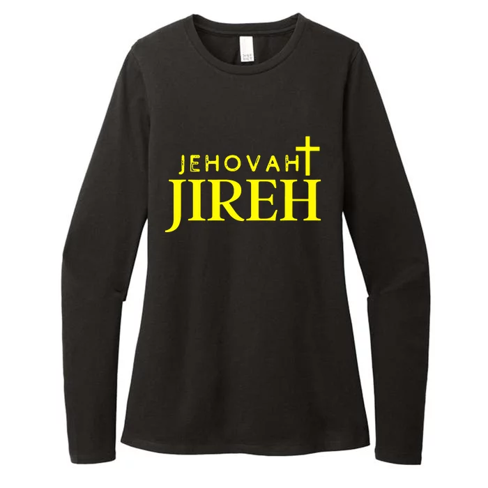 Jehovah Jireh Womens CVC Long Sleeve Shirt