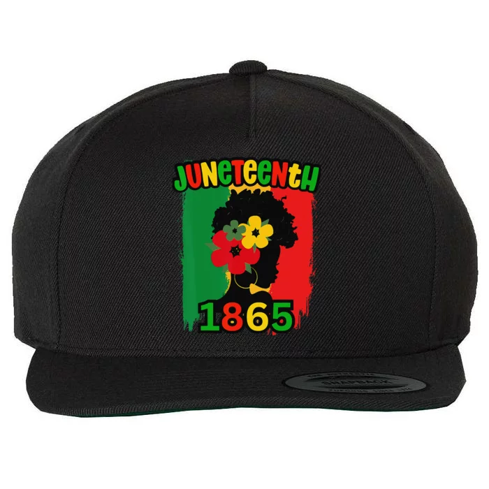 Juneteenth Juneteenth June 19th 1865 Juneteenth Freedom Day Wool Snapback Cap