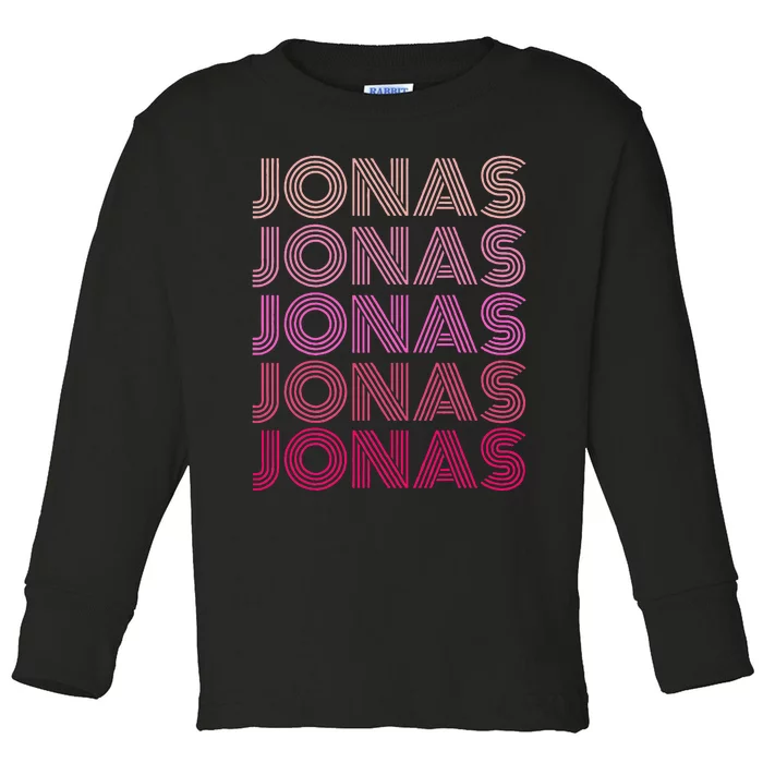 Jonas Jonas Jonas Jonas Jonas Toddler Long Sleeve Shirt