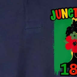 Juneteenth Juneteenth June 19th 1865 Juneteenth Freedom Day Softstyle Adult Sport Polo