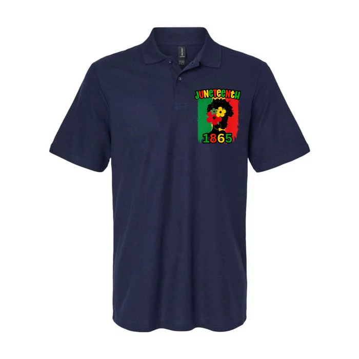 Juneteenth Juneteenth June 19th 1865 Juneteenth Freedom Day Softstyle Adult Sport Polo