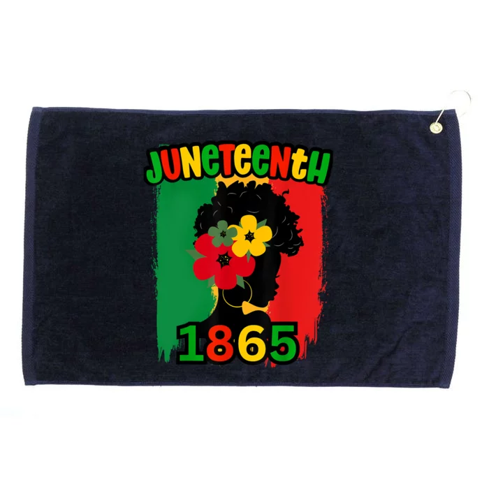 Juneteenth Juneteenth June 19th 1865 Juneteenth Freedom Day Grommeted Golf Towel