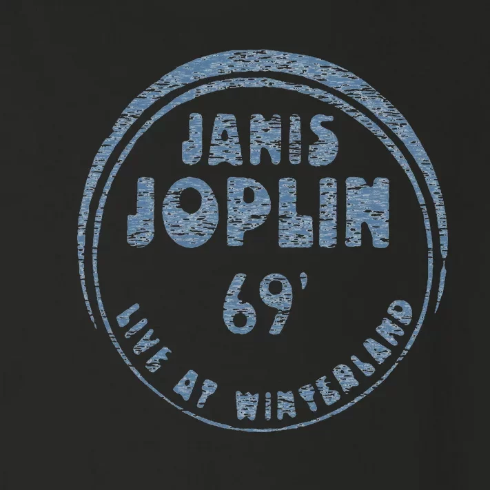 Janis Joplin Live At Winterland 1969 Toddler Long Sleeve Shirt