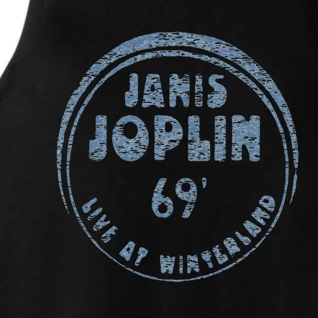 J.Anis Joplin Live At Winterland 1969 Ladies Tri-Blend Wicking Tank