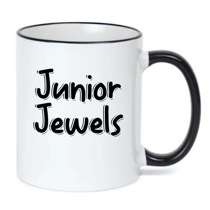 Junior Jewels Logo Black Color Changing Mug