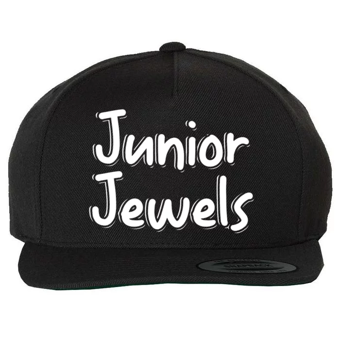 Junior Jewels Logo Wool Snapback Cap