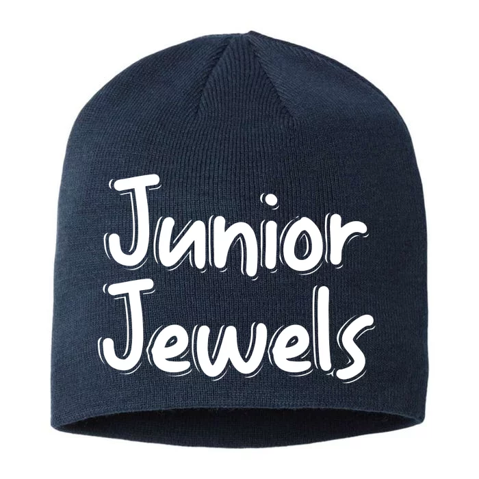 Junior Jewels Logo 8 1/2in Sustainable Knit Beanie