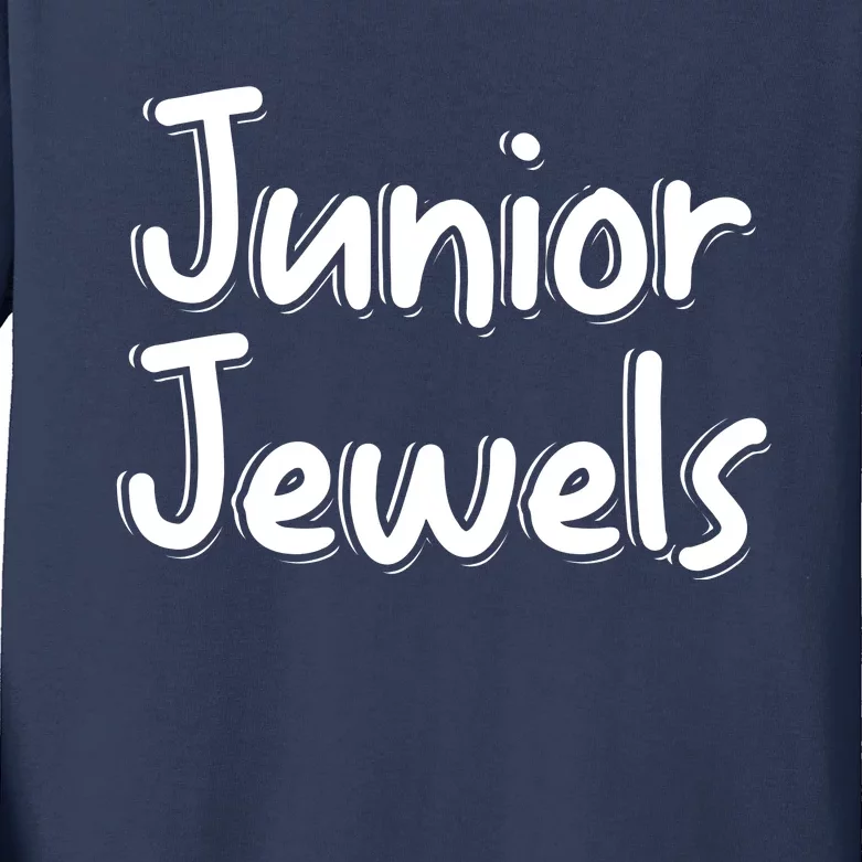 Junior Jewels Logo Kids Long Sleeve Shirt