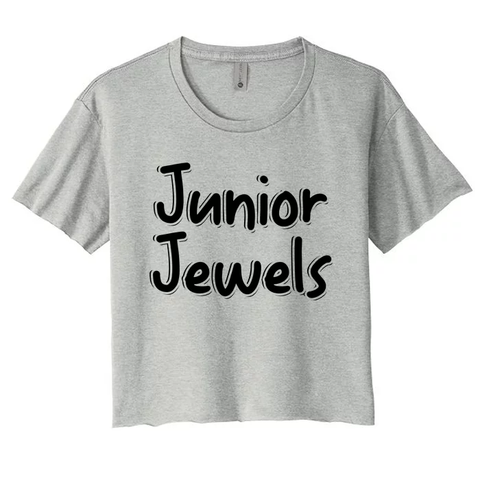 Junior Jewels Logo Women's Crop Top Tee