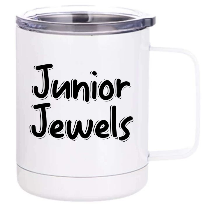 Junior Jewels Logo Front & Back 12oz Stainless Steel Tumbler Cup