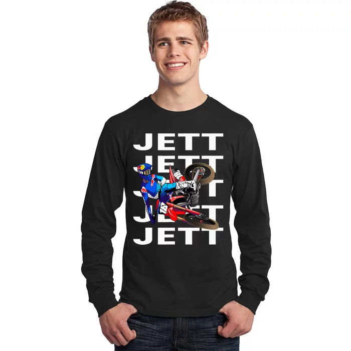 JL18 Jett Motocross Lawrence Supercross Tall Long Sleeve T-Shirt