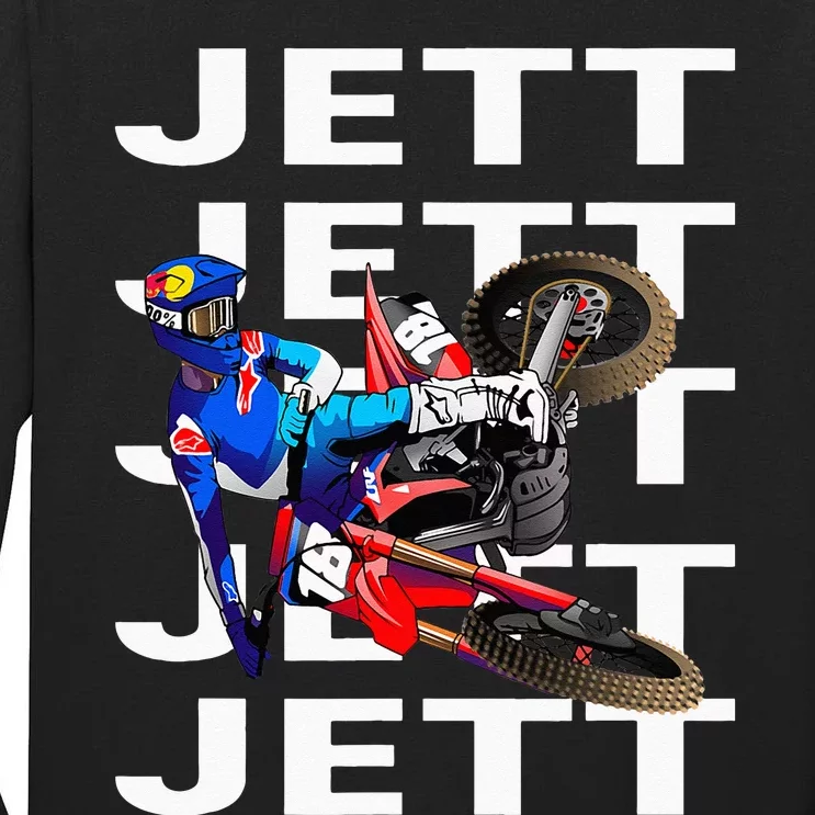 JL18 Jett Motocross Lawrence Supercross Tall Long Sleeve T-Shirt