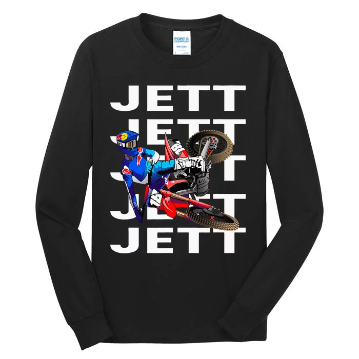 JL18 Jett Motocross Lawrence Supercross Tall Long Sleeve T-Shirt