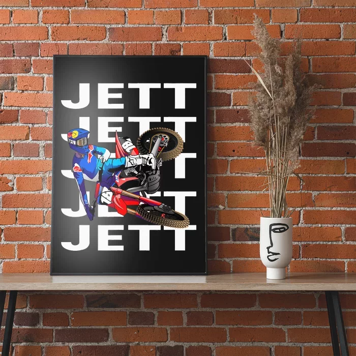 JL18 Jett Motocross Lawrence Supercross Poster